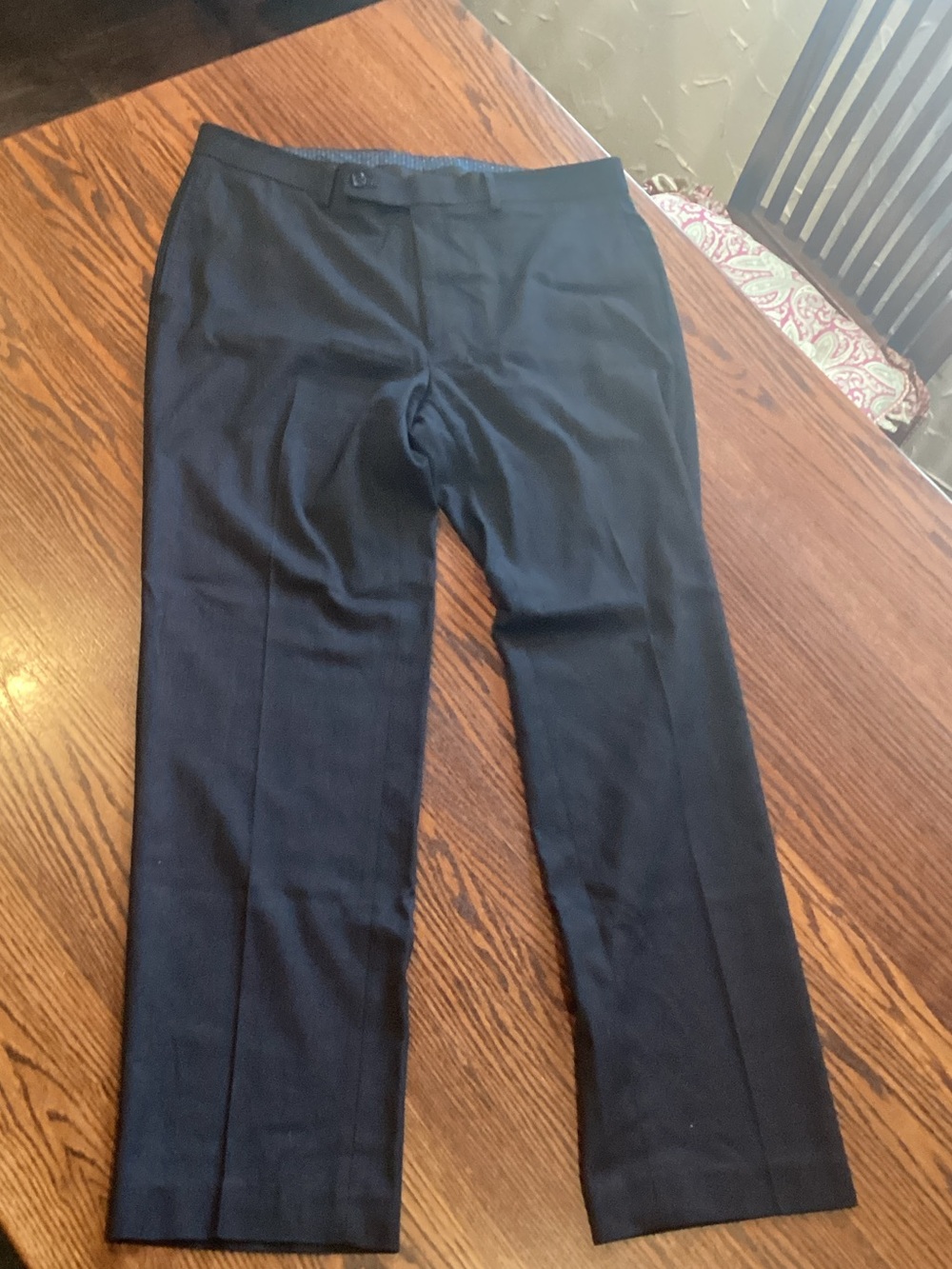 Lauren Ralph Lauren Men's Black Dress Pants
